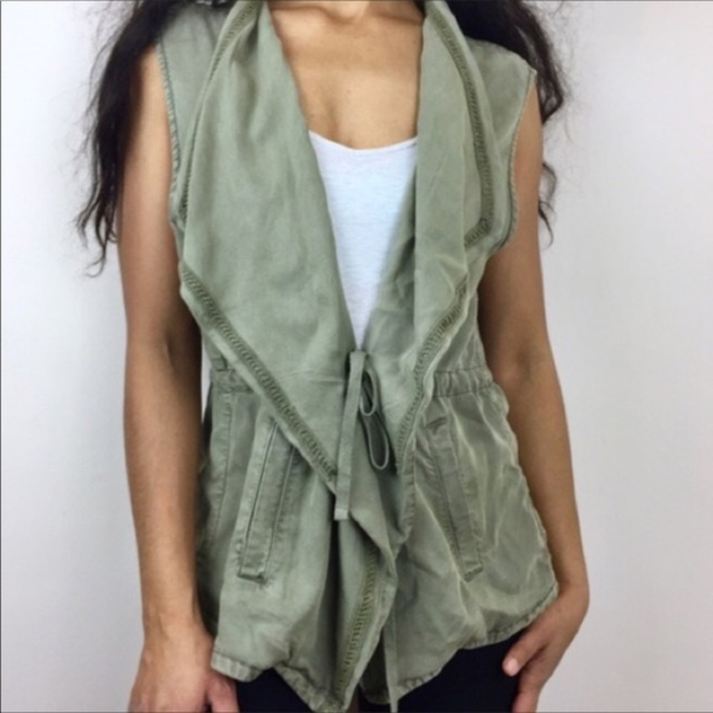 Max Jeans Hunter Green Vest